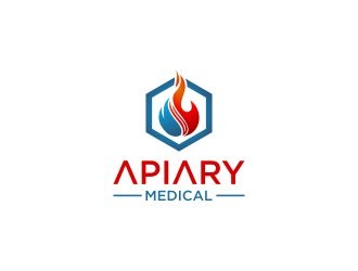 Apiary Medical logo design by N3V4