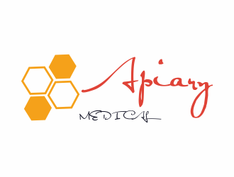 Apiary Medical logo design by luckyprasetyo
