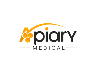 Apiary Medical logo design by thegoldensmaug
