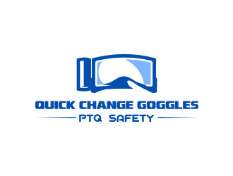 (COMPANY NAME IS PTQ SAFETY )   QUICK CHANGE GOGGLES logo design by ramapea