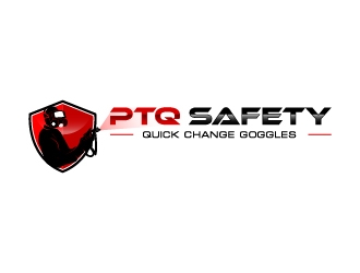 (COMPANY NAME IS PTQ SAFETY )   QUICK CHANGE GOGGLES logo design by mewlana