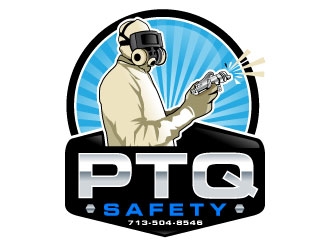 (COMPANY NAME IS PTQ SAFETY )   QUICK CHANGE GOGGLES logo design by Suvendu