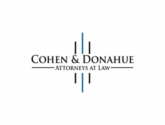 Cohen & Donahue Attorneys at Law logo design by hopee