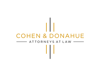 Cohen & Donahue Attorneys at Law logo design by ndaru