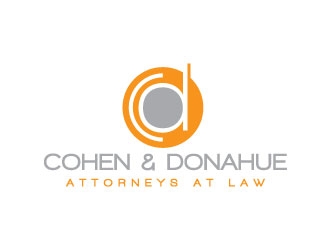 Cohen & Donahue Attorneys at Law logo design by adwebicon