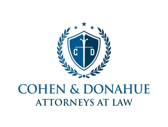 Cohen & Donahue Attorneys at Law logo design by cikiyunn