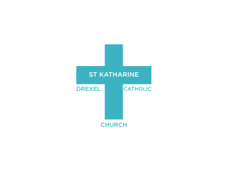 St Katharine Drexel Catholic Church logo design by EkoBooM