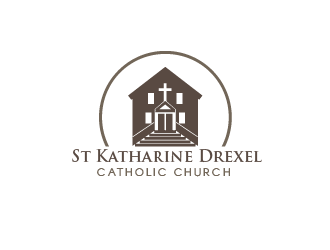 St Katharine Drexel Catholic Church logo design by justin_ezra