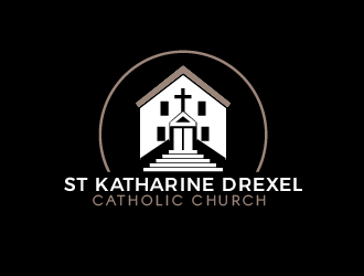 St Katharine Drexel Catholic Church logo design by justin_ezra