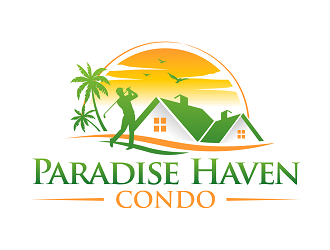 Paradise Haven Condo logo design by haze