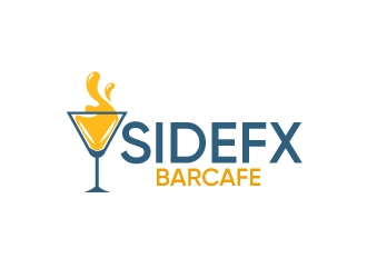 SIDEFX barcafe logo design by Erasedink