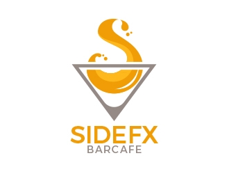 SIDEFX barcafe logo design by MarkindDesign