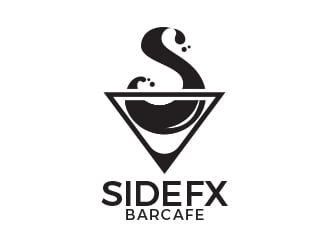 SIDEFX barcafe logo design by MarkindDesign