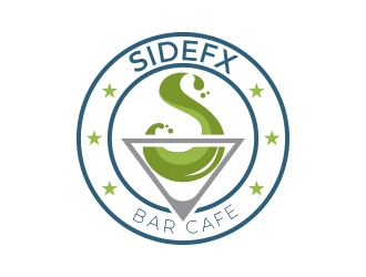 SIDEFX barcafe logo design by MarkindDesign