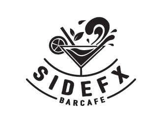 SIDEFX barcafe logo design by DesignPal