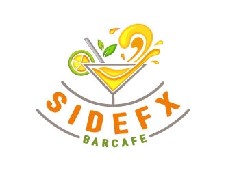 SIDEFX barcafe logo design by DesignPal
