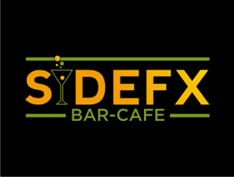 SIDEFX barcafe logo design by sheilavalencia