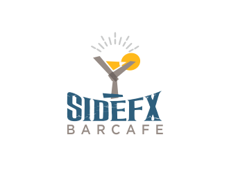 SIDEFX barcafe logo design by YONK