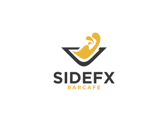 SIDEFX barcafe logo design by semar