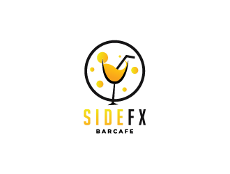 SIDEFX barcafe logo design by crazher