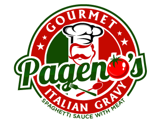 Pagenos Gourmet Italian Gravy logo design by THOR_