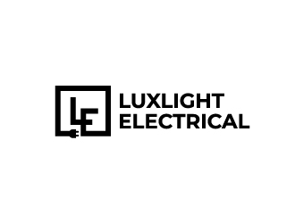 Luxlight Electrical logo design by fillintheblack
