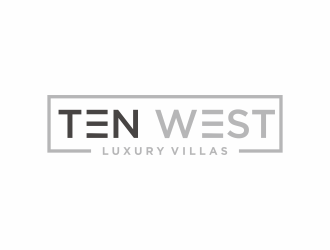 Ten West logo design by bombers