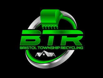 BTR bristol township recycling logo design by Hansiiip