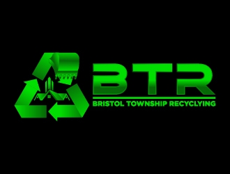 BTR bristol township recycling logo design by Hansiiip