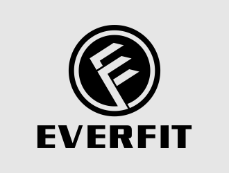 Everfit logo design by graphicstar