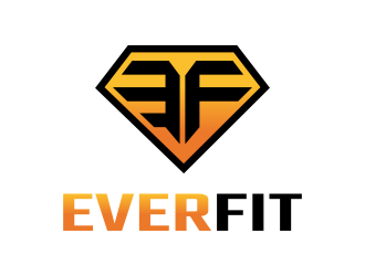 Everfit logo design by graphicstar