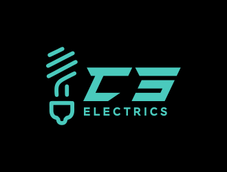 CS Electrics logo design by Gwerth