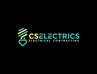 CS Electrics logo design by pakderisher