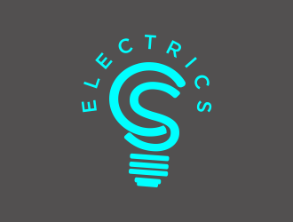 CS Electrics logo design by Mahrein