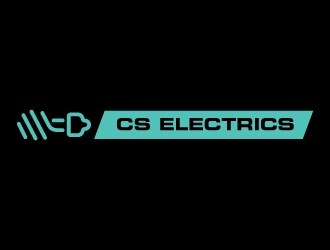 CS Electrics logo design by mawanmalvin