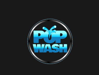 PopWash logo design by xbrand