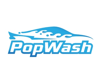 PopWash logo design by jenyl