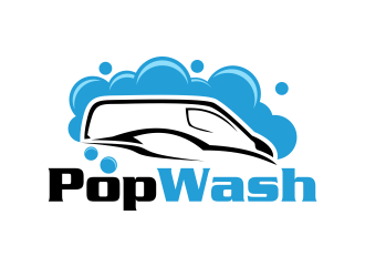 PopWash logo design by ingepro