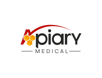 Apiary Medical logo design by thegoldensmaug