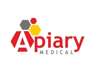 Apiary Medical logo design by ruki