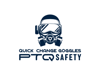(COMPANY NAME IS PTQ SAFETY )   QUICK CHANGE GOGGLES logo design by ramapea