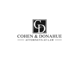 Cohen & Donahue Attorneys at Law logo design by ndaru
