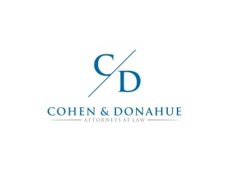 Cohen & Donahue Attorneys at Law logo design by sabyan