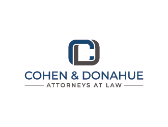 Cohen & Donahue Attorneys at Law logo design by mhala