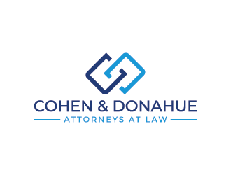 Cohen & Donahue Attorneys at Law logo design by mhala