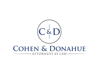 Cohen & Donahue Attorneys at Law logo design by johana