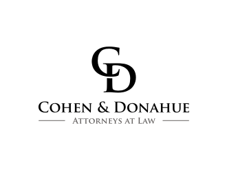 Cohen & Donahue Attorneys at Law logo design by asyqh