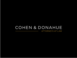 Cohen & Donahue Attorneys at Law logo design by asyqh