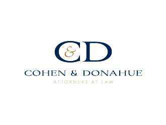 Cohen & Donahue Attorneys at Law logo design by GemahRipah