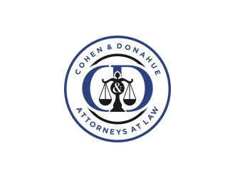 Cohen & Donahue Attorneys at Law logo design by CreativeKiller